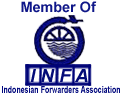 Member of INFA: Indonesian Forwarders Association