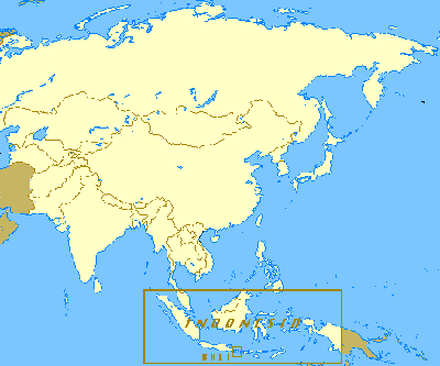 Map of Asia